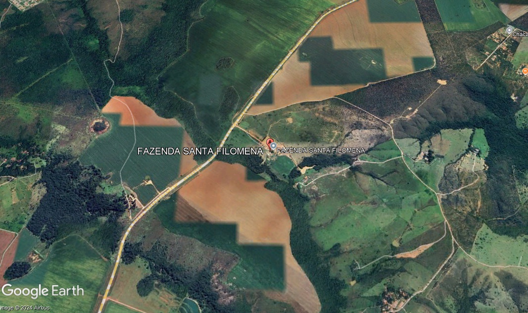 FAZENDA SANTA FILOMENA, COM ÁREA DE 1.738,99 HECTARES, CIDADE OCIDENTAL-GO