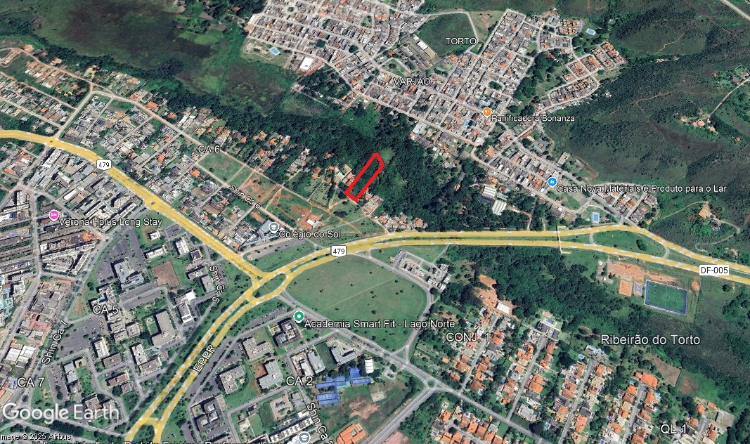 CHÁCARA 03, TRECHO 01, NÚCLEO RURAL DO TORTO, LAGO NORTE, BRASÍLIA-DF 