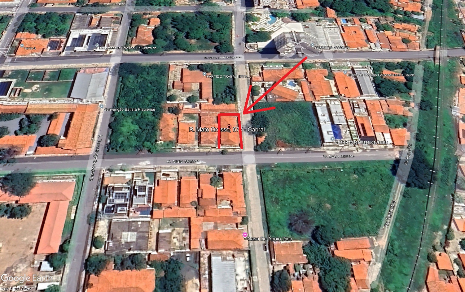 CASA Nº 577, RUA MATO GROSSO, TERESINA-PI