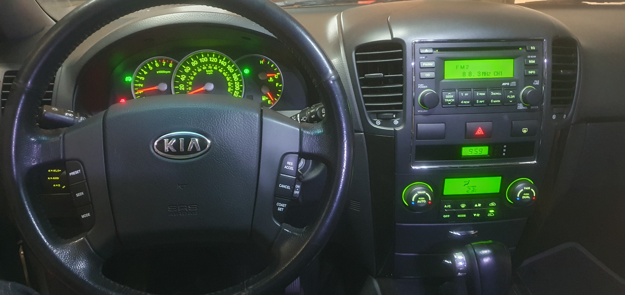 KIA SORENTO EX 3.8L V6, PLACA JIF-5J65, RENAVAM 966832230, ANO E MODELO 2007/2008