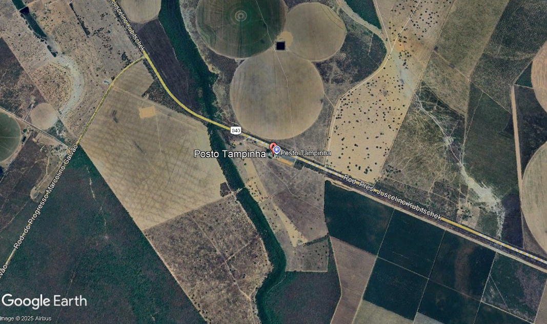 POSTO DE COMBUSTÍVEL EM PRES. OLEGÁRIO-MG (ÀS MARGENS DA BR-040)