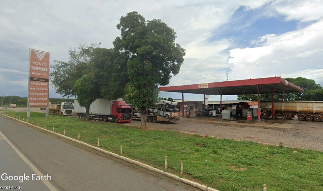 POSTO DE COMBUSTÍVEL EM PRES. OLEGÁRIO-MG (ÀS MARGENS DA BR-040)